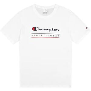 Champion Legacy Camiseta Estampada para Hombre, Color Blanco (WW001), S, Blanco (Ww001), S Champion Legacy Camiseta Estampada para Hombre, Color Blanco (WW001), S, Blanco (Ww001), S