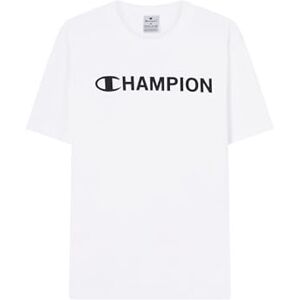 Champion Legacy Camiseta gráfica de Cuello Redondo para Hombre, Talla L, Color Blanco, Blanco, L Champion Legacy Camiseta gráfica de Cuello Redondo para Hombre, Talla L, Color Blanco, Blanco, L