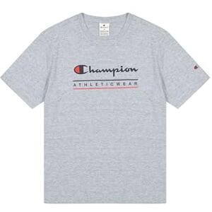 Champion Legacy Camiseta Estampada para Hombre, Color Gris (EM021), S, Gris (Em021), S Champion Legacy Camiseta Estampada para Hombre, Color Gris (EM021), S, Gris (Em021), S