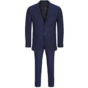 JACK & JONES Jprsolaris Suit Noos Traje, Hombre, Azul Medieval, 48 EU JACK & JONES Jprsolaris Suit Noos Traje, Hombre, Azul Medieval, 48 EU