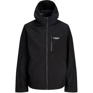 JACK & JONES Jacket Jjnorth Chaqueta Softshell, Negro, L Hombres JACK & JONES Jacket Jjnorth Chaqueta Softshell, Negro, L Hombres