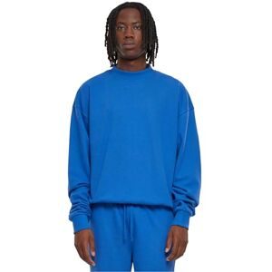 Urban Classics Sudadera para Hombre Light Terry Crew, Azul Cobalto, XXXXL Urban Classics Sudadera para Hombre Light Terry Crew, Azul Cobalto, XXXXL