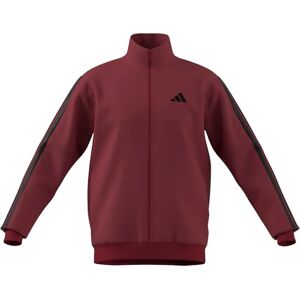 Adidas Uomo 3 Stripes Tricot Regular Track Top, Active Maroon, XXL Tall Adidas Uomo 3 Stripes Tricot Regular Track Top, Active Maroon, XXL Tall