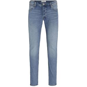 JACK & JONES Jjiglenn Jjoriginal SQ 330 Vaqueros Ajustados para Hombre, Azul Denim., 34W / 34L JACK & JONES Jjiglenn Jjoriginal SQ 330 Vaqueros Ajustados para Hombre, Azul Denim., 34W / 34L