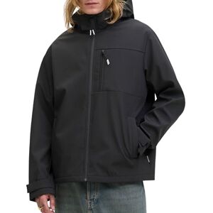 JACK & JONES Chaqueta Softshell para Hombre, Negro, XX_l JACK & JONES Chaqueta Softshell para Hombre, Negro, XX_l