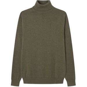 SPRINGFIELD Jersey básico Cuello Tortuga Gg12, Kaki Medio, S para Hombre SPRINGFIELD Jersey básico Cuello Tortuga Gg12, Kaki Medio, S para Hombre