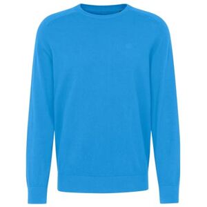 bugatti Jersey Cuello Redondo, Azul, L para Hombre bugatti Jersey Cuello Redondo, Azul, L para Hombre