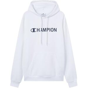 Champion Legacy Men Sudadera con Capucha, Blanco, XL para Hombre Champion Legacy Men Sudadera con Capucha, Blanco, XL para Hombre