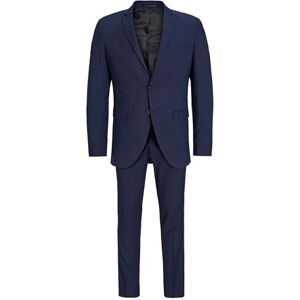 JACK & JONES JPRSOLARIS Traje Super Slim Fit Blazer y Pantalón Hombre, Azul Marino, 48 JACK & JONES JPRSOLARIS Traje Super Slim Fit Blazer y Pantalón Hombre, Azul Marino, 48
