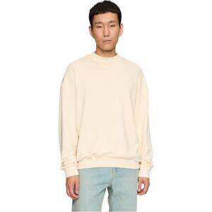 Urban Classics Sudadera Light Terry Crew para Hombre, Whitesand, S, Whitesand., S Urban Classics Sudadera Light Terry Crew para Hombre, Whitesand, S, Whitesand., S