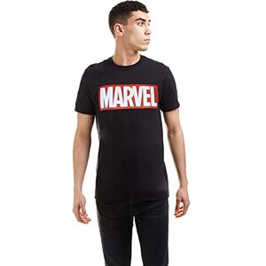 Marvel Sudadera con Capucha Core Logo Negro 2XL Marvel Sudadera con Capucha Core Logo Negro 2XL