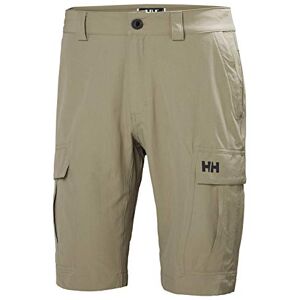 Helly Hansen Hombres HH QD Pantalones cortos cargo 11", Roca Caída, 33 Helly Hansen Hombres HH QD Pantalones cortos cargo 11", Roca Caída, 33