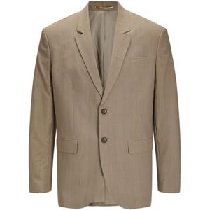 JACK & JONES Jprbushwick Harry Blazer Reg Fit Noos, Gris/comprobaciones: Ajuste Regular, 54 JACK & JONES Jprbushwick Harry Blazer Reg Fit Noos, Gris/comprobaciones: Ajuste Regular, 54