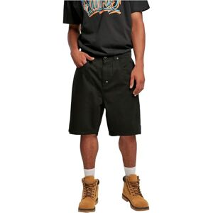 Southpole Pantalones cortos chinos de sarga para hombre, Negro, 32 Southpole Pantalones cortos chinos de sarga para hombre, Negro, 32