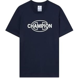 Champion Legacy Camiseta gráfica de Cuello Redondo para Hombre, Talla M, Color Azul, Azul, M Champion Legacy Camiseta gráfica de Cuello Redondo para Hombre, Talla M, Color Azul, Azul, M