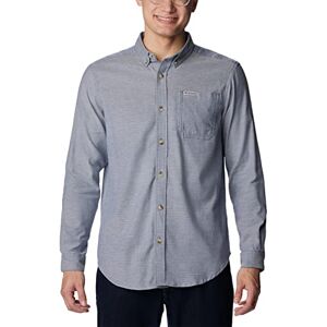 Columbia Rapid Rivers II Camisa de Manga Larga para Hombre, Dark Mountain Oxford, Talla M Columbia Rapid Rivers II Camisa de Manga Larga para Hombre, Dark Mountain Oxford, Talla M