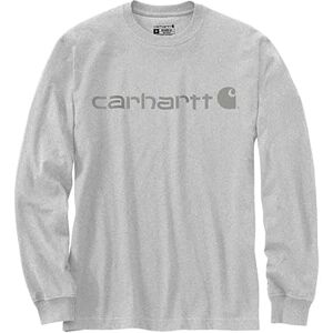 Carhartt Camiseta de Manga Larga con Logotipo gráfico de Corte Relajado Carhartt Camiseta de Manga Larga con Logotipo gráfico de Corte Relajado