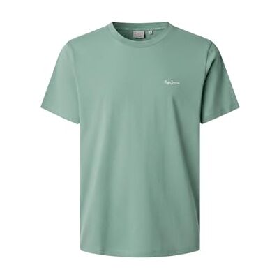 Pepe Jeans Contrast Connor Camiseta, Verde (Verde Madera), XL para Hombre Pepe Jeans Contrast Connor Camiseta, Verde (Verde Madera), XL para Hombre