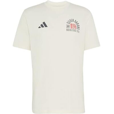 Adidas Hombre Mercedes Amg Petronas Formula 1 Team Silver Arrows 1955 Graphic Shirt, Off White/Granite/Red, 3XL Adidas Hombre Mercedes Amg Petronas Formula 1 Team Silver Arrows 1955 Graphic Shirt, Off White/Granite/Red, 3XL