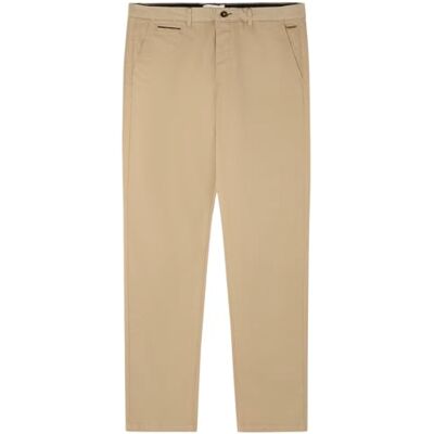 SPRINGFIELD Chino Slim Plain Basic Pantalón Liso, Beige, 40 para Hombre SPRINGFIELD Chino Slim Plain Basic Pantalón Liso, Beige, 40 para Hombre