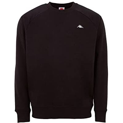 Kappa VAUKE Sudadera Unisex 80% Algodón Cuello Redondo Colección Authentic Sport Street Deporte y Ocio Kappa VAUKE Sudadera Unisex 80% Algodón Cuello Redondo Colección Authentic Sport Street Deporte y Ocio