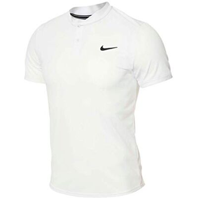 Nike M Nkct Dry Polo Blade Polo Shirt, Hombre, White/Black, XS Nike M Nkct Dry Polo Blade Polo Shirt, Hombre, White/Black, XS