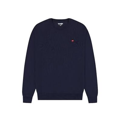 Wrangler Sudadera Hombre Corte Regular Sign Off Crew Negro Wrangler Sudadera Hombre Corte Regular Sign Off Crew Negro