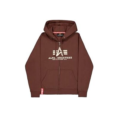 Alpha Basic Zip BL Hoodie Chaqueta para hombre Powder Brown XXL Alpha Basic Zip BL Hoodie Chaqueta para hombre Powder Brown XXL