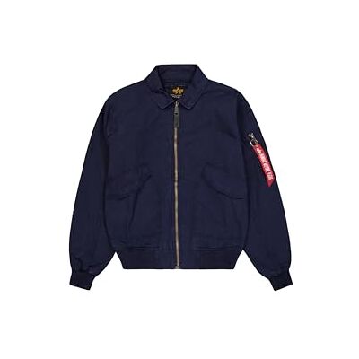 Alpha CWU-36/P Canvas Light Bomber Chaqueta para hombre Ultra Navy XL Alpha CWU-36/P Canvas Light Bomber Chaqueta para hombre Ultra Navy XL