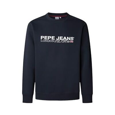 Pepe Jeans Matthew Crew Sudadera para Hombre, Azul (Dulwich Blue), XS, Azul (Dulwich Blue), XS Pepe Jeans Matthew Crew Sudadera para Hombre, Azul (Dulwich Blue), XS, Azul (Dulwich Blue), XS
