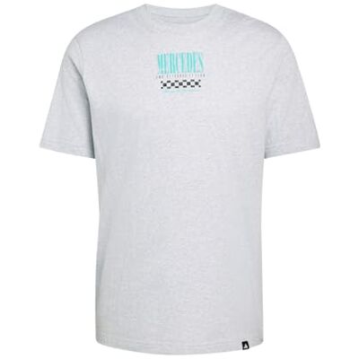Adidas Hombre Mercedes Amg Petronas Formula 1 Team Graphic 02 Shirt, Light Grey Heather, 4XL Adidas Hombre Mercedes Amg Petronas Formula 1 Team Graphic 02 Shirt, Light Grey Heather, 4XL