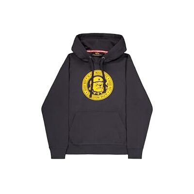 Alpha Bulldog Sudadera con Capucha para Hombre Iron Grey L Alpha Bulldog Sudadera con Capucha para Hombre Iron Grey L