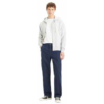 Levi's XX Cargo Straight Navy Blazer Canvas, Azul Marino, 33W / 34L Levi's XX Cargo Straight Navy Blazer Canvas, Azul Marino, 33W / 34L