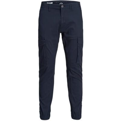 JACK & JONES Cargo Trousers Slim Fit Cargo Trousers Navy Blazer 34 36 Navy Blazer JACK & JONES Cargo Trousers Slim Fit Cargo Trousers Navy Blazer 34 36 Navy Blazer