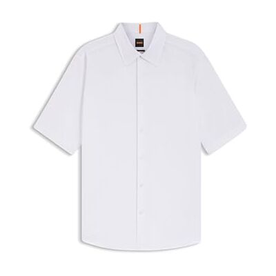 Boss Rash_2_M 10260292 01 Camisa, White100, L para Hombre Boss Rash_2_M 10260292 01 Camisa, White100, L para Hombre