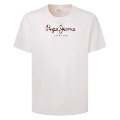 Pepe Jeans Eggo N Camiseta, Blanco (Off White), XXL Hombre Pepe Jeans Eggo N Camiseta, Blanco (Off White), XXL Hombre