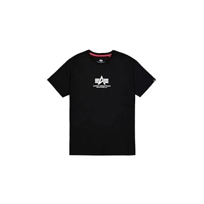 Alpha Basic T ML Camiseta, Black, M para Hombre Alpha Basic T ML Camiseta, Black, M para Hombre