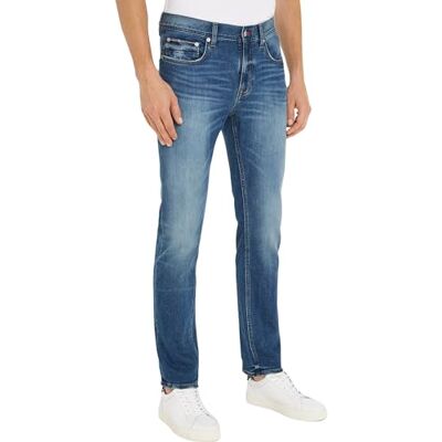Tommy Hilfiger Vaqueros para Hombre Denton Th Str Naples Straight Fit, Azul (Naples), 28W/32L Tommy Hilfiger Vaqueros para Hombre Denton Th Str Naples Straight Fit, Azul (Naples), 28W/32L