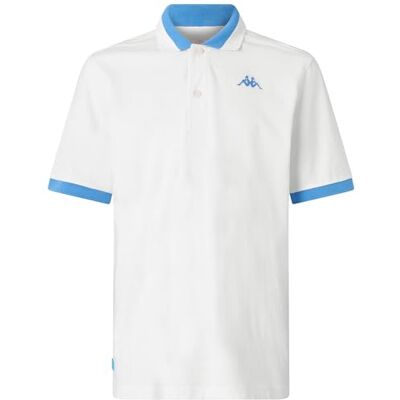 Kappa Dovo Camiseta con Estilo y tecnología Comfort Tech, Color Azul Cielo, Talla 4XL Kappa Dovo Camiseta con Estilo y tecnología Comfort Tech, Color Azul Cielo, Talla 4XL