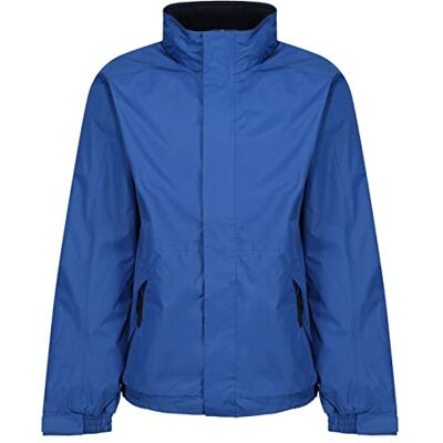Regatta Dover Waterproof Concealed Hooded Fleece Lined Bomber Jacket Jackets Waterproof Insulated, Hombre, Royal Blue/Navy, L Regatta Dover Waterproof Concealed Hooded Fleece Lined Bomber Jacket Jackets Waterproof Insulated, Hombre, Royal Blue/Navy, L