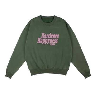 Homeboy Hardcore Happiness Crew Sudadera Unisex Adulto (Pack de 1) Homeboy Hardcore Happiness Crew Sudadera Unisex Adulto (Pack de 1)