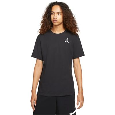 Nike -010 M J Jumpman EMB SS Crew T-Shirt Hombre Black/White Tamaño 2XL Nike -010 M J Jumpman EMB SS Crew T-Shirt Hombre Black/White Tamaño 2XL