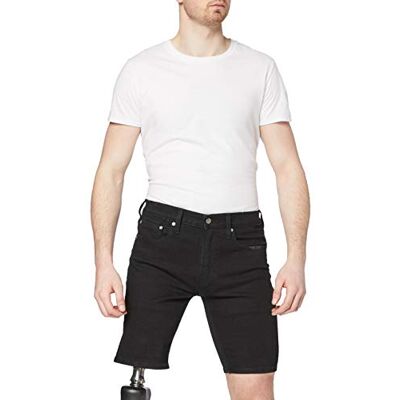 Levi's 405 Standard Shorts Pantalones Cortos, Black Rinse Adv Short, 31W para Hombre Levi's 405 Standard Shorts Pantalones Cortos, Black Rinse Adv Short, 31W para Hombre