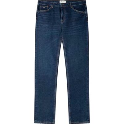 SPRINGFIELD Slim Denim 5 Dark Trousers, Blue, 31 para Hombre SPRINGFIELD Slim Denim 5 Dark Trousers, Blue, 31 para Hombre