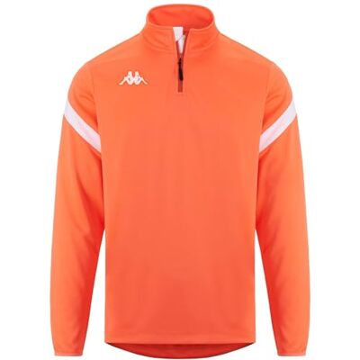 Kappa 4FOOTBALL DOLVOLE - Amarillo Cromo-Blanco Sudadera Kappa 4FOOTBALL DOLVOLE - Amarillo Cromo-Blanco Sudadera
