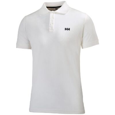Helly Hansen Hombres Driftline Polo, Blanco, M Helly Hansen Hombres Driftline Polo, Blanco, M