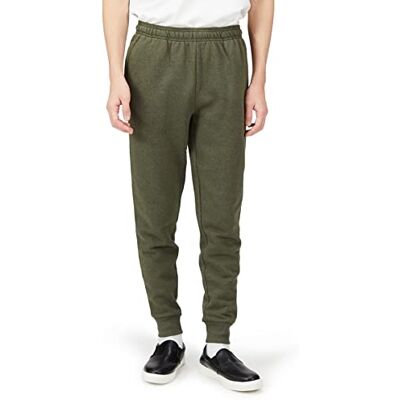 Amazon Essentials Pantalones de felpa verdes oliva para hombre - Pantalones Amazon Essentials Pantalones de felpa verdes oliva para hombre - Pantalones