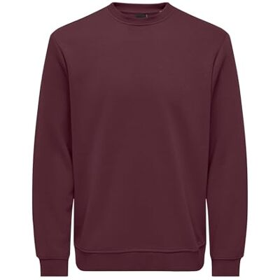 Only & Sons Hoodie ONSCONNOR Sweatshirts Corte regular fit, Manga larga, Basic, Proceso suave a una temperatura máxima de 40°C Only & Sons Hoodie ONSCONNOR Sweatshirts Corte regular fit, Manga larga, Basic, Proceso suave a una temperatura máxima de 40°C