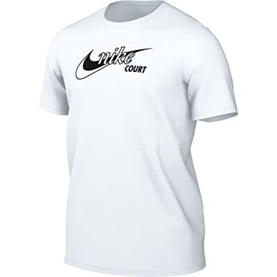 Nike CT Dri Fit Swoosh Tennis Camiseta White XXL Nike CT Dri Fit Swoosh Tennis Camiseta White XXL