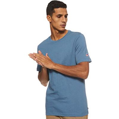 Nike M NK SB tee Essential T-Shirt, Hombre, Thunderstorm, S Nike M NK SB tee Essential T-Shirt, Hombre, Thunderstorm, S